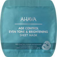 AHAVA Time to Smooth Age Control Even Tone & Brightening Sheet Mask von AHAVA