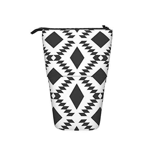 Ahdyr Black Diamond Fall Teleskop-Federmäppchen Stand-Up-Organizer Kosmetiktasche Make-up-Tasche Schreibwaren Stiftetui von Ahdyr
