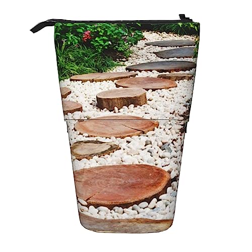 Ahdyr Federmäppchen, niedliches stehendes Federmäppchen, einziehbares Federmäppchen, Aufbewahrungstasche für Schreibwaren von Ahdyr