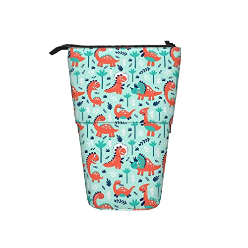 Ahdyr Federmäppchen Kindischer Dinosaurier Niedlicher Stift Teleskophalter Schreibwaren Aufbewahrungsständer Beutel Schulbedarf Für Studenten Künstler Büro Krankenschwester von Ahdyr