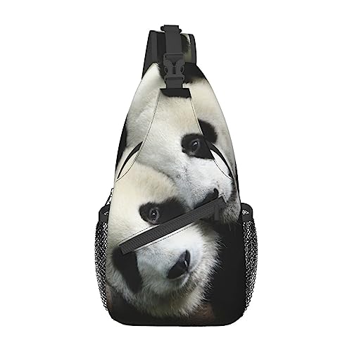 Ahdyr Nature Animals Panda Sling Rucksack, leichte Umhängetasche für Damen und Herren, lässiger Tagesrucksack für den Außenbereich Ahdyr Nature Animals Panda Sling Rucksack, leichte Umhängetasche für Damen und Herren, lässiger Tagesrucksack für den Außenbereich von Ahdyr