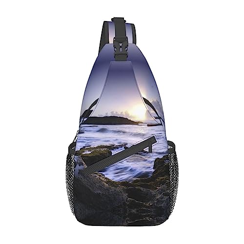 Ahdyr Puerto Rico – Strand Sling Rucksack, leichte Umhängetasche für Damen und Herren, lässiger Tagesrucksack für den Außenbereich Ahdyr Puerto Rico – Strand Sling Rucksack, leichte Umhängetasche für Damen und Herren, lässiger Tagesrucksack für den Außenbereich von Ahdyr