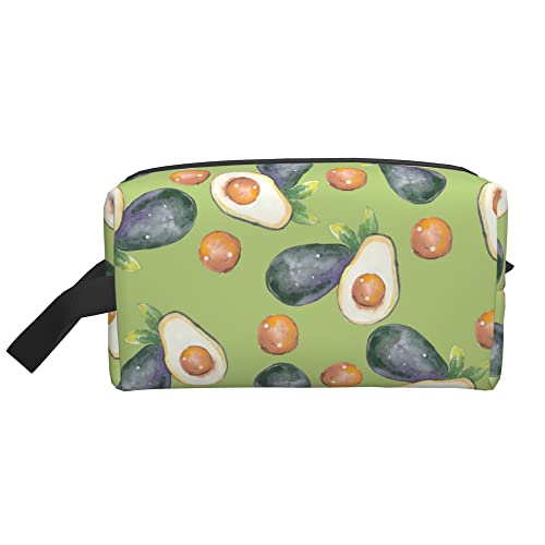 Kosmetiktasche für Frauen, Avocado-Grube, Kulturbeutel, geräumige, wasserdichte Kosmetiktaschen mit Reißverschluss, Zubehör, Organizer für Mädchen, Frauen, Freundin, Ehefrau von Ahdyr
