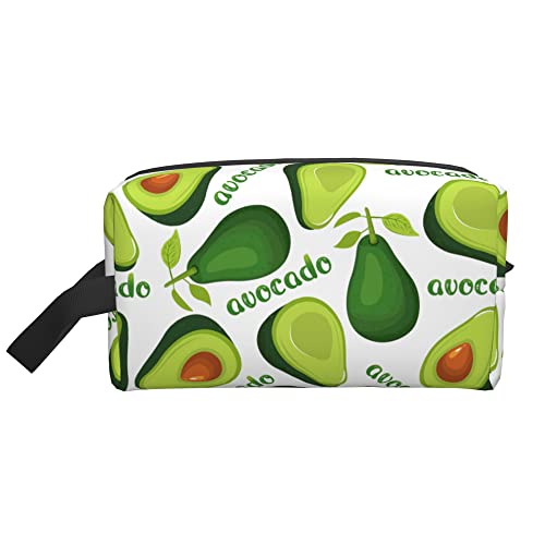 Kosmetiktasche für Frauen, süße Avocado, Kulturbeutel, geräumige, wasserdichte Kosmetiktaschen mit Reißverschluss, Zubehör, Organizer für Mädchen, Frauen, Freundin, Ehefrau von Ahdyr
