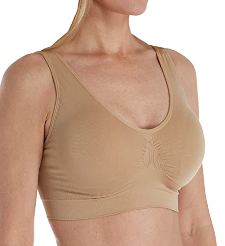 Ahh By Rhonda Shear Damen Generation Bra with Removable Pads Vollschalen BH, Nude, Medium von Ahh By Rhonda Shear