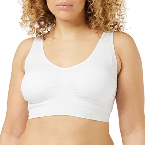 Ahh By Rhonda Shear Damen Generation Bra with Removable Pads Vollschalen BH, weiß, Large von Ahh By Rhonda Shear