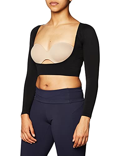 Ahh By Rhonda Shear Damen Nahtloser Armformer Shapewear Top, schwarz, X-Large von Ahh By Rhonda Shear