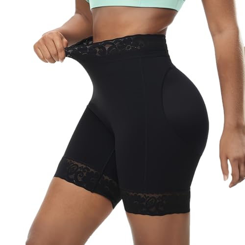 Ahigh Bauchweg Unterhose Damen Stark Formend, Hohe Taille Shapewear mit Bein Shaping & Bauchkontrolle, Nahtlose Miederhose für Figurformende Körperstraffung, Body Shaper Miederpants von Ahigh