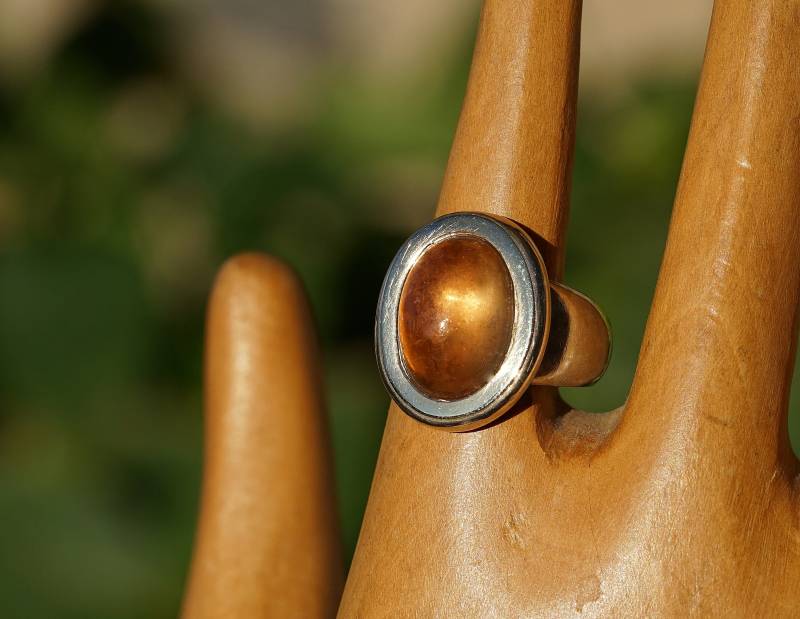 Citrin Ring von AhiloDesign