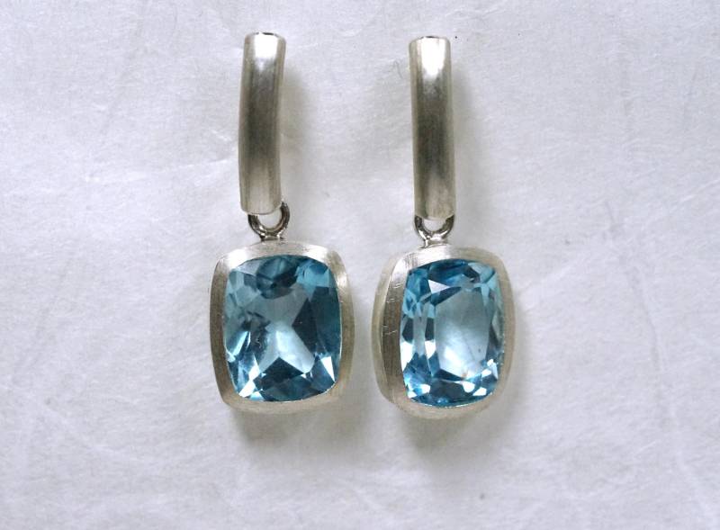 Hängeohrringe Mit Topaz von AhiloDesign