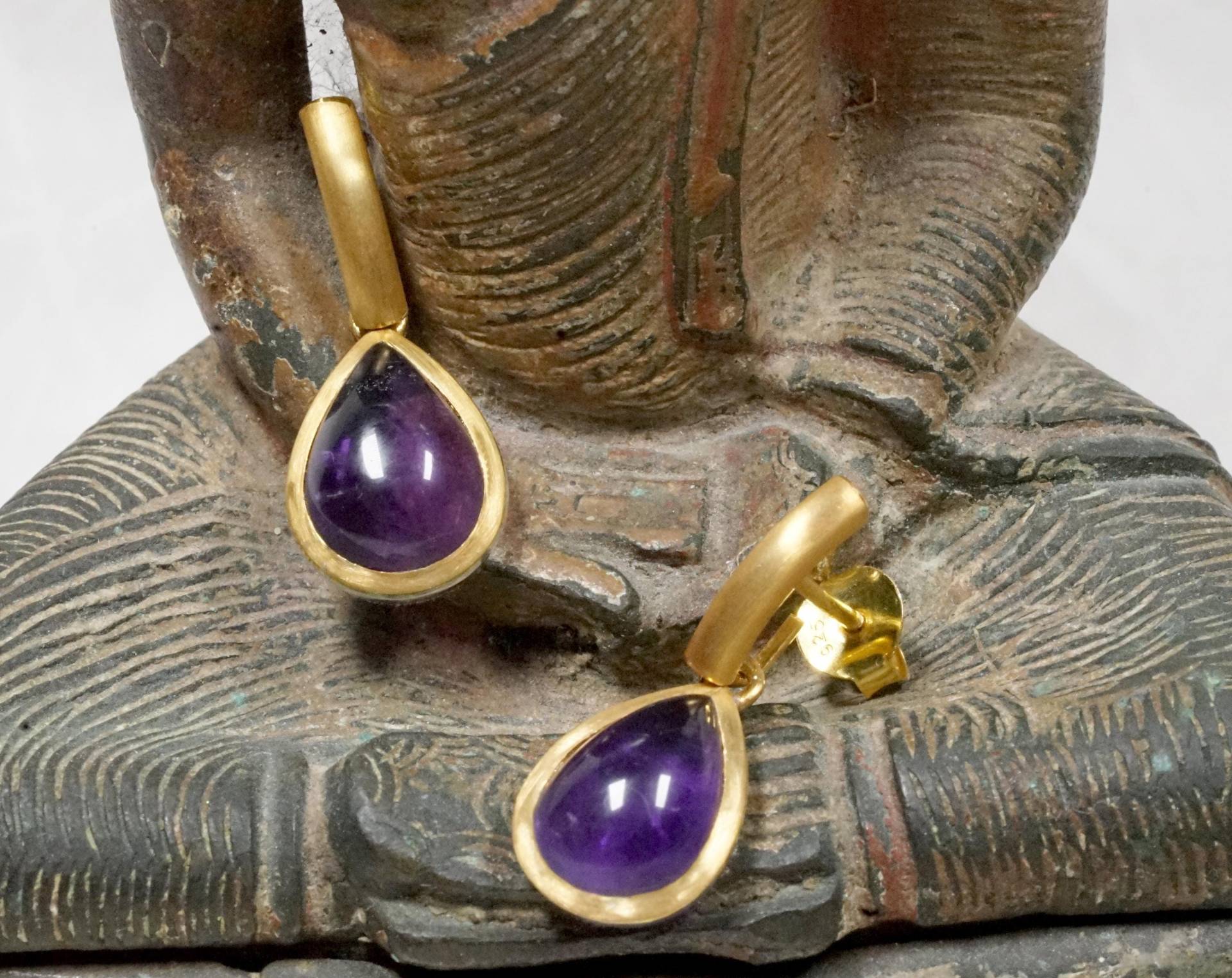 Ohrhänger Amethyst von AhiloDesign