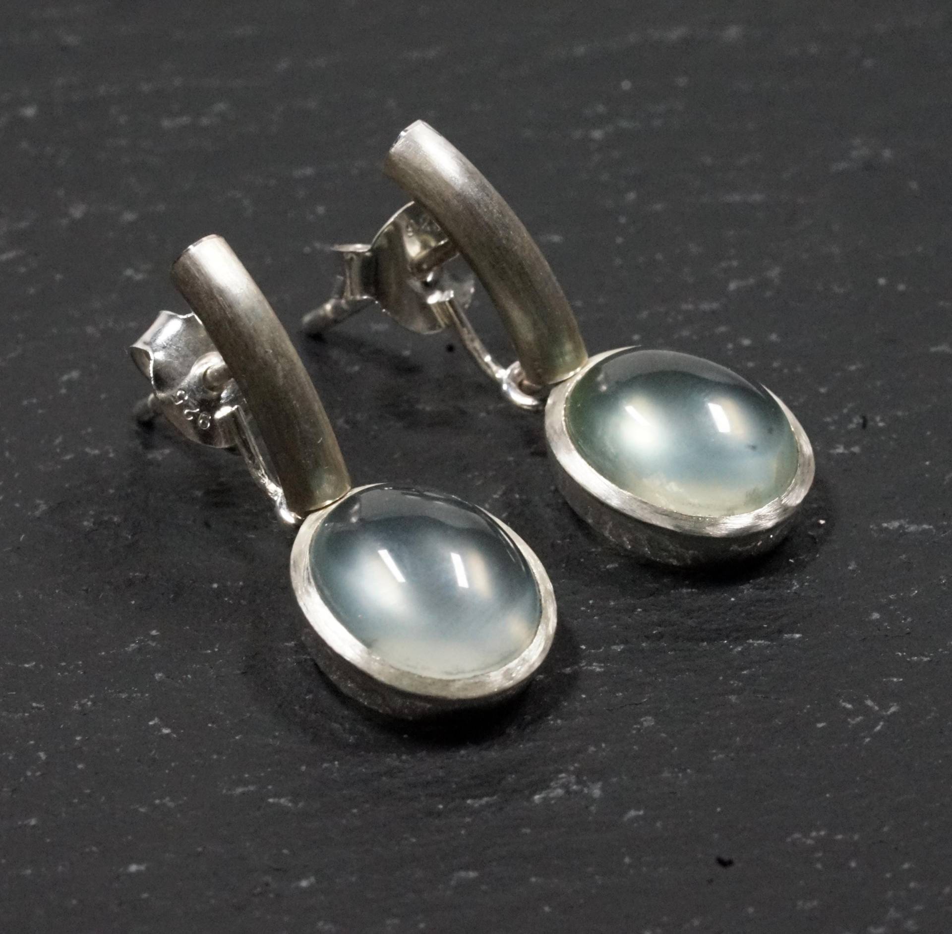 Ohrhänger Silber Mit Mondstein Ohrhänger Silber Mit Mondstein von AhiloDesign