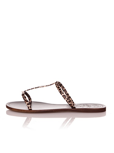 Bisué Sandale Marlene Plana Leopard EU 39 von Ahmedabad Cotton