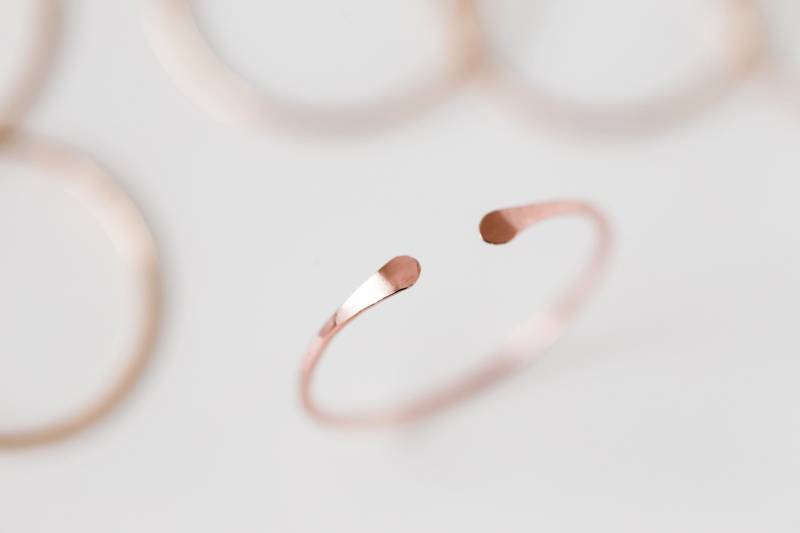 Offener Ring/Rose Gold Filled Manschettenring - Verstellbarer Geschenk Für Sie von AhneJewelry
