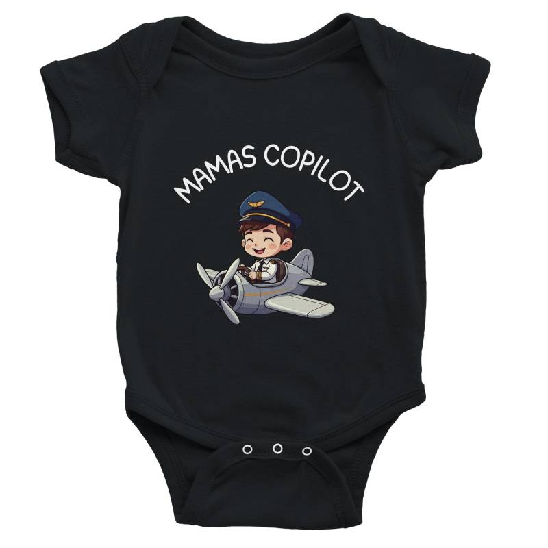 Mamas Copilot - Kurzärmeliger Baby-strampler Für Jungs | 100% Baumwolle Perfektes Geschenk Kleine Reisende von AhoiRed