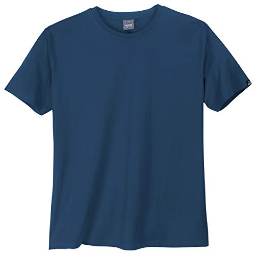 Ahorn Sportswear Basic T-Shirt Übergröße stahlblau, Größe:4XL von Ahorn Sportswear