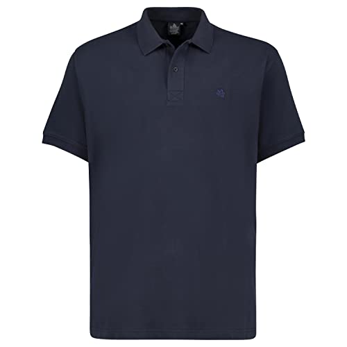 Ahorn Sportswear Herren Pikee Polo Shirt Kurzarm blau in Übergrößen bis 10XL, Größe:XXL von Ahorn Sportswear