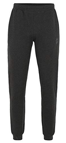 Ahorn Sportswear Übergrößen Basic Jogginghose mit Strickbund Anthrazit-Melange 10XL von Ahorn Sportswear