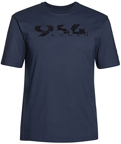 AHORN SPORTSWEAR Übergrößen T-Shirt 964 Ahorn schwarz Dark Blue 9XL von AHORN SPORTSWEAR