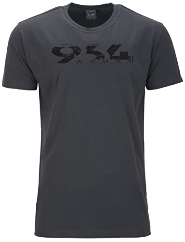 AHORN SPORTSWEAR Übergrößen T-Shirt 964 Ahorn schwarz Iron Grey 3XL von AHORN SPORTSWEAR