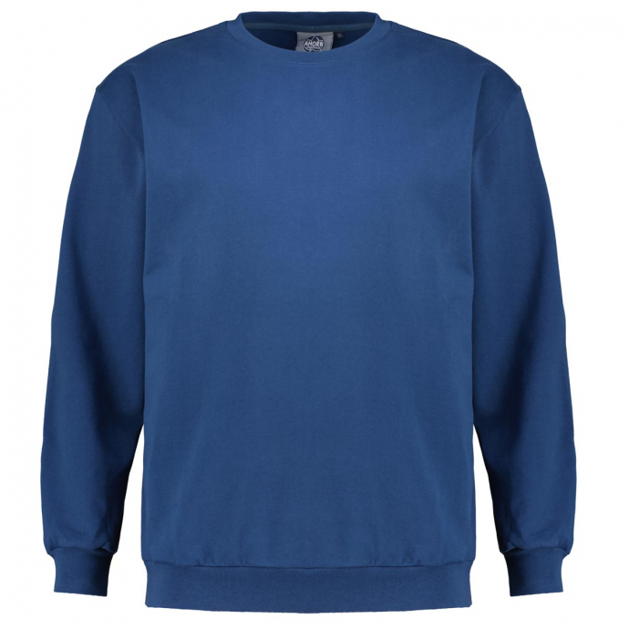 Ahorn Basic Sweatshirt aus weichem Baumwoll-Stretch von Ahorn