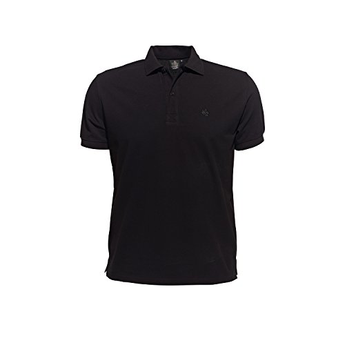 Ahorn Sportswear Klassisches Polo, schwarz, ab XXL bis 10XL verfügbar, Größe:9XL von Ahorn