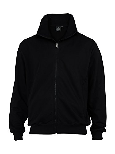 Ahorn Stehkragen-Jacke Übergröße schwarz Sportswear, XL Größe:8XL von Ahorn