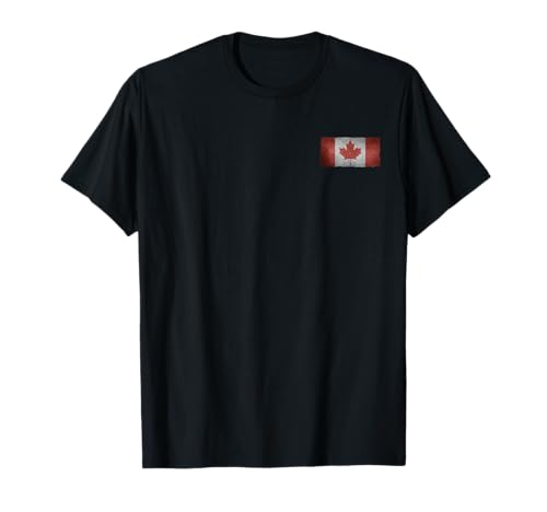 Kanada Flagge Ahornblatt Canada Flaggen für Damen Herren T-Shirt von Ahornblatt Kanada Flagge Co.