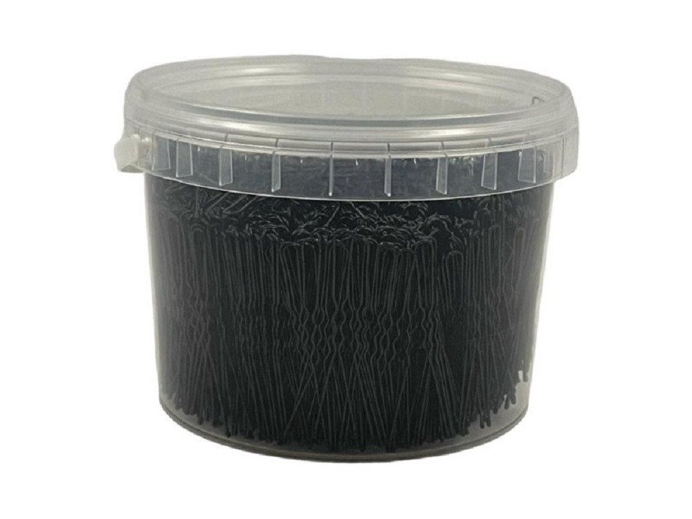 Ahsen Supply Haarklammer Ahsen Professional Pins 5cm Black - Haarklammern mit Aufbewahrungsbox von Ahsen Supply