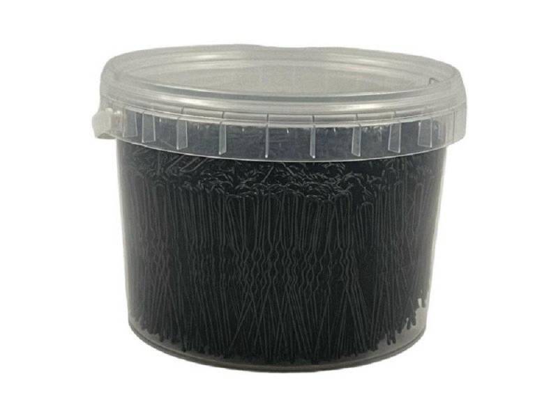 Ahsen Supply Haarklammer Ahsen Professional Pins 5cm Black - Haarklammern mit Aufbewahrungsbox von Ahsen Supply