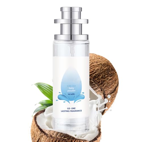 Ahuuen Babypuder Parfümspray,Parfüm Spray Für Körper & Haar - 35ml Reisefreundliches anhaltendes Duftspray für Frauen & Männer Alltagstägliche Pflege Urlaubsbegleiter von Ahuuen