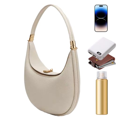 Ahuuen Crescent Schultertasche | Damen Umhängetasche,Kunstleder Handtasche Shopper Modeaccessoire Für Damen Arbeit Freizeit Urlaub Ahuuen Crescent Schultertasche | Damen Umhängetasche,Kunstleder Handtasche Shopper Modeaccessoire Für Damen Arbeit Freizeit Urlaub von Ahuuen