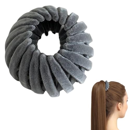 Zauberer Haarclip | Vögel Nest Hair Clip | Samtvögel Nest Haarnadel | Erweiterbarer Pferdeschwanzhalter | Accessoires Styling für Frauen Mädchen | Für dünne, dicke, feine, lockige Haare | 7 Farben von Ahuuen