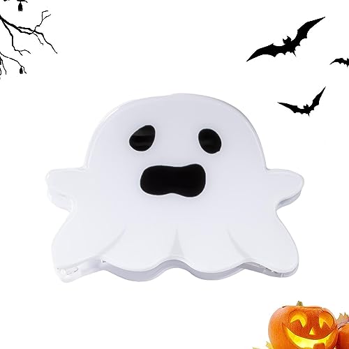 Aibyks Halloween Krallenklammern | Niedliche Halloween-Haaraccessoires - Niedliche Haarspangen in Geisterform, Geister-Haarspange für Frauen und Mädchen, Halloween-Kostüm-Cosplay-Zubehör von Aibyks