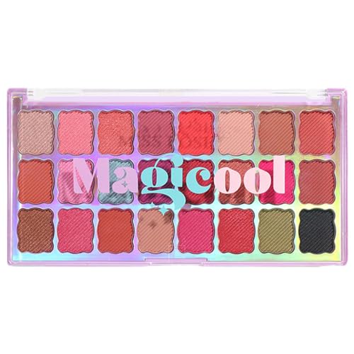 Make-up-Lidschatten-Palette, Smokey Palette Makeup 24 mischbares Puder, Langlebige Make-up-Palette, schimmernde Lidschatten-Palette, hochpigmentiertes Augen-Make-up Aibyks von Aibyks