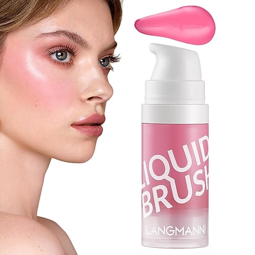 Mattes Gesichtsrouge | Langanhaltendes flüssiges Rouge für samtiges Make-up | Gesichts-Make-up-Zubehör für Mädchen für Bühnenauftritte, Versammlungen, Zuhause, Einkaufen, Dating, Reisen Aibyks von Aibyks