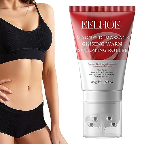 Straffende Creme gegen Cellulite | Fatburner mit Ginseng-Essenz,Hautstraffende Creme zur Gewichtsreduktion für Frauen, Massagelotion für Bauch, Beine, Bauch, Arme, 1,6 oz Aibyks von Aibyks