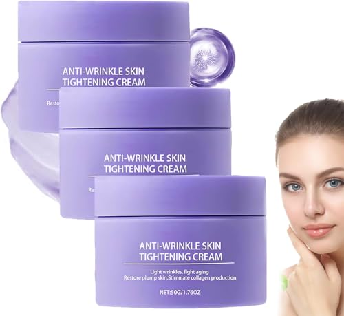 Anti-wrinkle Skin Tightening Cream for Face, Skin Tightening Cream For Body, Cellulite Cream Smooths While You Sleep, Skin Tightening Gel for Woman Man, 50g (3pcs) von Aicoyiu