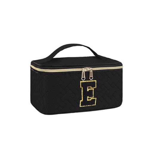 2er Set Kosmetiktasche Damen, Groß Make Up Tasche Reise Kosmetikkoffer für Frauen, wasserdichte Travel Makeup Cosmetic Bag mit Griff & Teiler, Tragbare Reise Kosmetiktasche 24x16,5x11,5 cm -E von AidSci