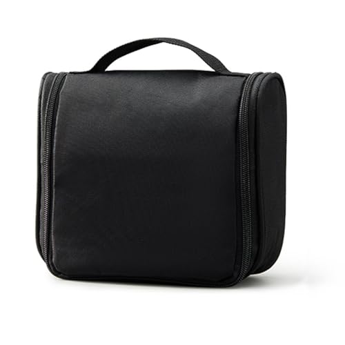2er Set Kulturtasche zum Aufhängen | Faltbarer Reise Kulturbeutel mit Tragegriff | Multifunktionale Toilettentasche, platzsparende Kosmetiktasche, Waschtasche, Waschbeutel für Männer & Frauen (C) von AidSci