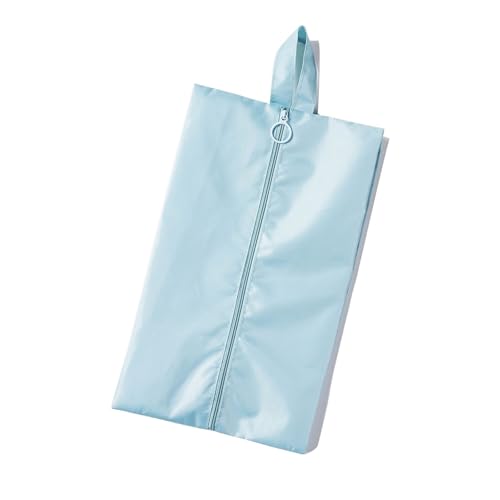 Pack All Wasserfeste Reise Schuhbeutel, Schuhorganizer, Schuhtasche mit Reißverschluss, für Männer und Frauen (6er Pack Blau) von AidSci