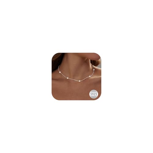 Aidenn Halskette Damen Gold mit Cubic Zirkonia Vierblättriges Kleeblatt 925 Sterlingsilber Silber Kette für Mädchen,Goldene/Silver Stapelbare Halskette Vierblättriges Kleeblatt Schmuck Geschenk Aidenn Halskette Damen Gold mit Cubic Zirkonia Vierblättriges Kleeblatt 925 Sterlingsilber Silber Kette für Mädchen,Goldene/Silver Stapelbare Halskette Vierblättriges Kleeblatt Schmuck Geschenk von Aidenn