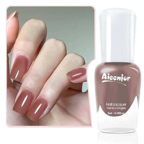 Aieenjor Nagellack Nude auf Wasserbasis, Abziehbar, Ungiftig Und Schnell Trocknend, Geeignet für Formelle Anlässe Wie Hochzeiten, Valentinstag, Geburtstagsfeiern Usw, Jelly Nude Nail Polish 8ml Aieenjor Nagellack Nude auf Wasserbasis, Abziehbar, Ungiftig Und Schnell Trocknend, Geeignet für Formelle Anlässe Wie Hochzeiten, Valentinstag, Geburtstagsfeiern Usw, Jelly Nude Nail Polish 8ml von Aieenjor