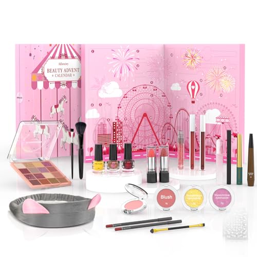 Beauty Adventskalender 2024 mit Exquisite Kosmetik 24 Stück Bestes Geschenk Schönheitsprodukte für Mädchen Frauen Teenager für Abwechslungsreiche Verwöhnende und Stylische Adventszeit Festival Beauty Adventskalender 2024 mit Exquisite Kosmetik 24 Stück Bestes Geschenk Schönheitsprodukte für Mädchen Frauen Teenager für Abwechslungsreiche Verwöhnende und Stylische Adventszeit Festival von Aifanciey