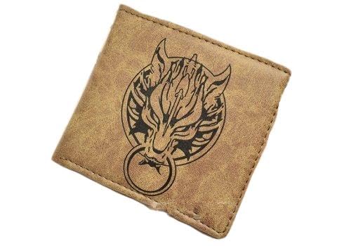 Final Fantasy 7 Advent Children - Clouds symbol Leather Purse Wallet by BringUGood von Aifenhu