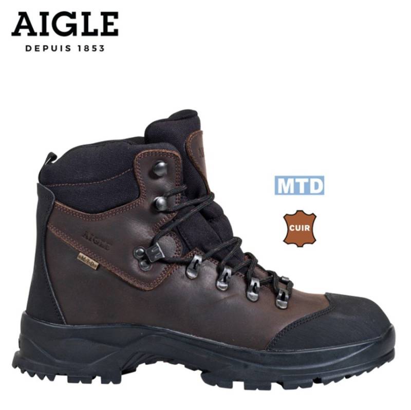 Aigle AIGLE Laforse MTD Dark Brown Wanderstiefel von Aigle