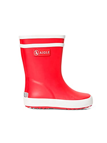 Aigle Unisex-Kinder Baby Flac Gummistiefel, Rot (Rouge New), 19 EU von Aigle