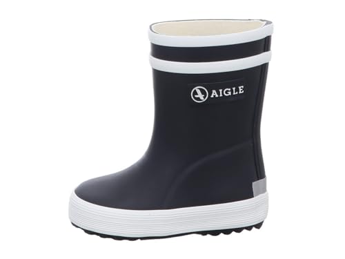 Aigle Unisex-Kinder Baby Flac Gummistiefel, Blau (Marine New), 19 EU von Aigle