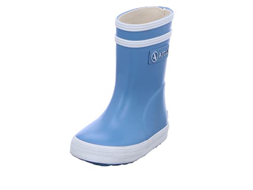 Aigle Unisex-Kinder Baby Flac Gummistiefel, Blau (Bleu Ciel), 20 EU von Aigle