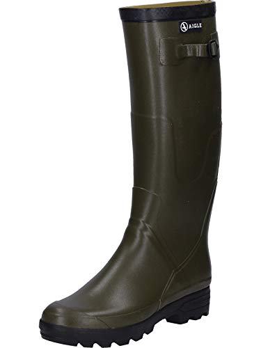 Aigle Herren Benyl Gummistiefel, Grün Kaki, 41 EU von Aigle